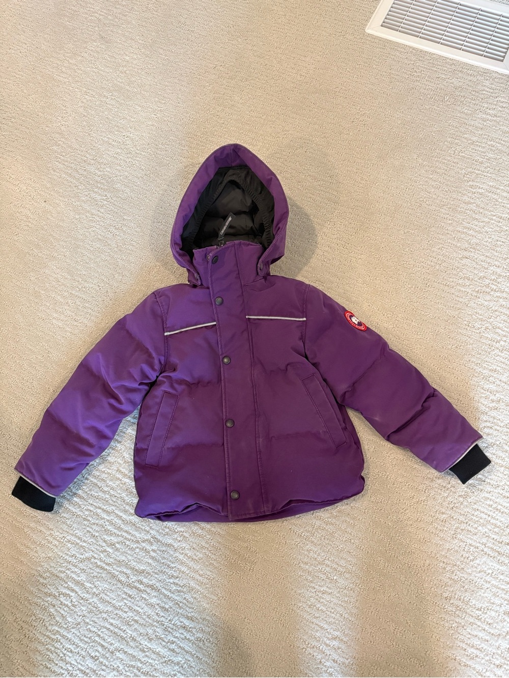 Canada Goose Snowy Owl Parka 4-5 arctic dusk purple $550
